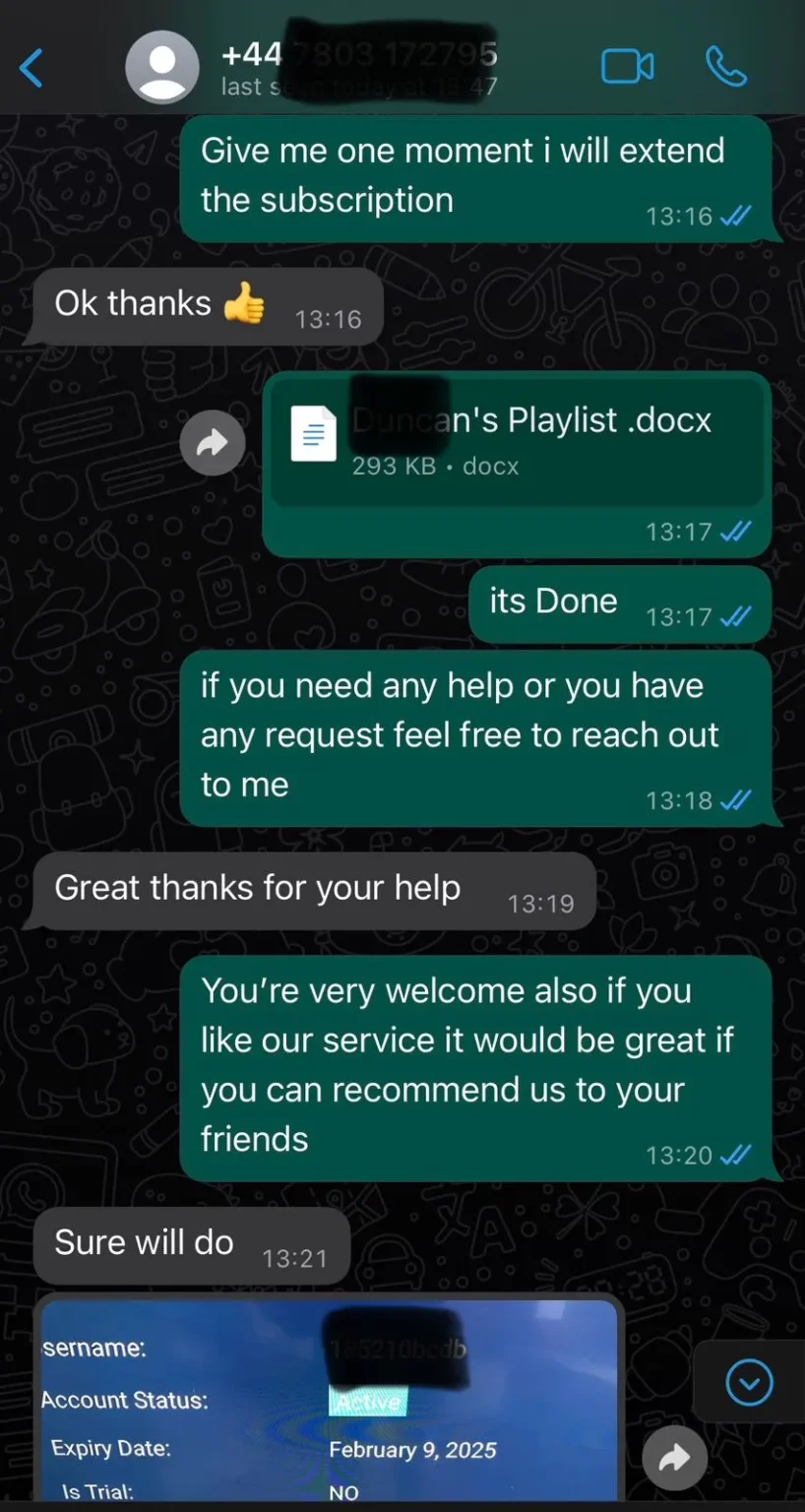 Customer review screenshot 2