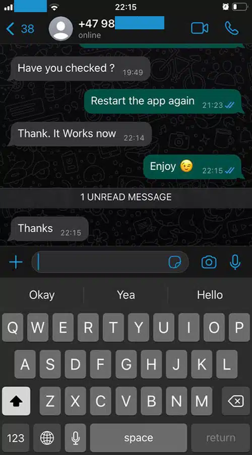 Customer review screenshot 6