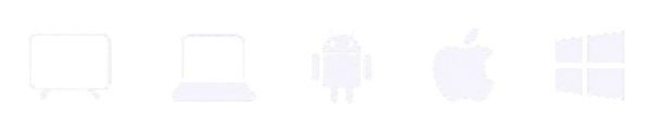 Compatible devices: Smart TV, Android, iOS, Windows, Fire TV, Android TV